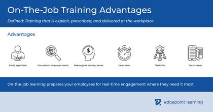 On The Job Training Advantages